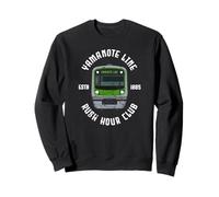 Yamanote Line Tokyo Train Giappone Kawaii Densha Otaku Souvenir Felpa