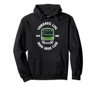Yamanote Line Tokyo Train Giappone Kawaii Densha Otaku Souvenir Felpa con Cappuccio