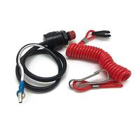 YAMASCO Barca Motore di Emergenza Stop Interruttore di Sicurezza Assy 688-82575-01 per Yamaha Outboard F 9.9HP-250HP Motore a 2/4 Tempi