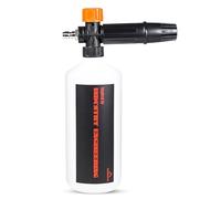 YAMATIC Snow Foam Lancia Regolabile Schiuma Neve Lancia Dispenser di Sapone 1/4 '' Quick Connect Spruzzatore Regolabile Dispenser di Sapone Bottiglia 1L Per Lavaggio Auto