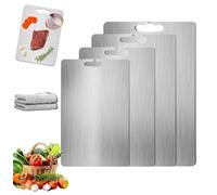 Yamato Cutting Board - 100% Pure Titanium Cutting Boards For Kitchen, Cutting Edge Hygiene & Durability, Cutting Board Titanium for Kitchen (2mm* 46 * 30 cm)