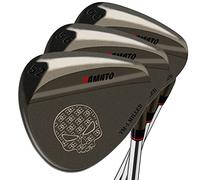 Yamato Set di cunei da golf 50/52/54/56/58/60, per uomo e donna, con lato svasato per una rotazione elevata, ottimo regalo
