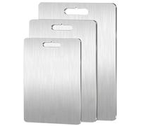 Yamato Tagliere In Titanio Per Cucina, 2025 Superball Originale Taima In Titanio Puro Al 100% (36 * 25cm/14.2 * 9.8in)