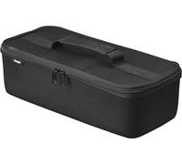 Yamazaki 1851 TOWER Tool Bag with Divider, black, Polyester/EVA Resin/Polypropylene/Polyethylene, 36 x 16 x 11 cm