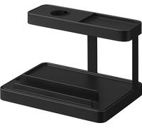 YAMAZAKI 1872 TOWER Smartphone & Device Charging Stand, black, Steel/ABS Resin/Silicone, 16 x 11.6 x 10 cm