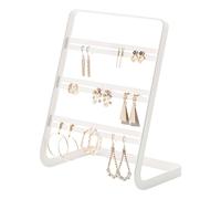 Yamazaki Supporto per Orecchini, Lega di Acciaio, Bianco, Taglia Unica