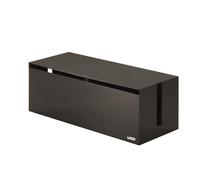 Yamazaki 2708 WEB Cable Box, brown, PC~ABS Resin, 40 x 15.5 x 14.5 cm
