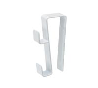 Yamazaki 2782 TOWER Under~Sink Hook, white, Steel, 1.5 x 3.8 x 7.2 cm