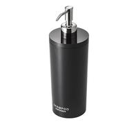 Yamazaki 2929 TOWER Pump Dispenser, black, ABS Resin, 8 x 8 x 23 cm