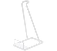 Yamazaki 3273 TOWER Vacuum Cleaner Stand, white, Steel, 15 x 24 x 38 cm
