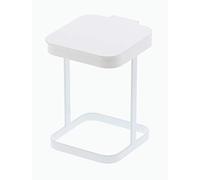 Yamazaki 3330 TOWER Compost Bin with Lid, white, ABS Resin, 12 x 13.5 x 16.7 cm