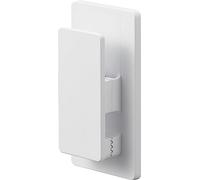 Yamazaki 3669 - Set di 2 clip magnetiche, colore: bianco, circa 1,8 x 0,8 x 3,2,5 cm (4,5 x 2 x 8 cm), gancio per strofinacci, facile installazione