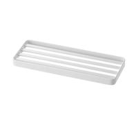 Yamazaki Home Tower - Vassoi da bagno, taglia unica, colore: Bianco