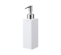Yamazaki 4829 TOWER Dispenser sottile, bianco, Resina ABS, minimalista, 5.5 x 7 x 19.5 cm