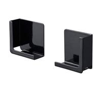 YAMAZAKI 4985 TOWER Magnetic Tablet Holder, black, Steel, 5 x 2.5 x 5 cm