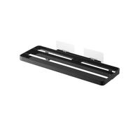 YAMAZAKI 5398 TOWER Film Hook Sanitary Tray, black, Steel/Silicone FILMHOOK : Polycarbonate/PET/Polyurethane, 30 x 11.5 x 4.7(excluding film hook) cm