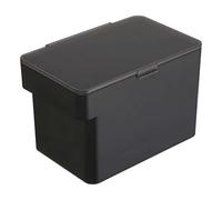 YAMAZAKI 5612 TOWER Pet Food Container (3,5 kg), black, ABS Resin/Silicone, 30 x 19.7 x 19.2 cm