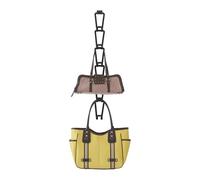Yamazaki 6511 JOINT Bag Holder S, black, Steel, 7.5 x 8 x 77 cm