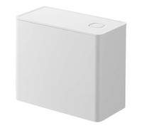 Yamazaki 6907 TOWER Airtight Coffee Storage Container, white, Polypropylene/Silicone, 18.4 x 9.2 x 15.4 cm