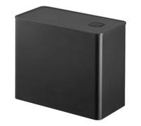 Yamazaki Tower Contenitori per caffè, Polipropilene Silicone, Nero