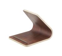 yamazaki 7326 RIN Tablet Stand, brown, PlyWood, 12 x 14 x 11.5 cm