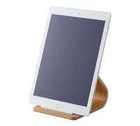 YAMAZAKI 7327 RIN Tablet St, beige, PlyWood, 12 x 14 x 11.5 cm