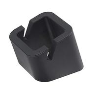 YAMAZAKI 7768 SQUARE Tablet Stand, white, Silicone, 7 x 8.7 x 6.3 cm