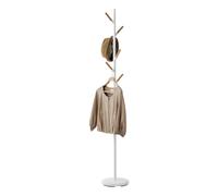 Yamazaki - Gruccia per cappotti, tinta unita, taglia, colore: Bianco