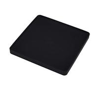 Yamazaki Home - Sottobicchieri, taglia unica, colore: Nero