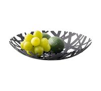 YAMAZAKI home Tower Porta Frutta, Metallo, Nero, 26 cm