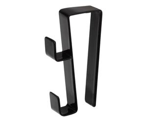 Yamazaki Hook Ganci Sopracassetti, Acciaio, Nero, Taglia Unica