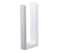 Yamazaki Industries 3420 Portarotolo magnetico da cucina con tappo, piatto, bianco