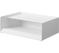 Yamazaki Jitsugyo Lettera Vassoio Con Top Piatto Bianco W30.3xD22xH10cm 4791 New