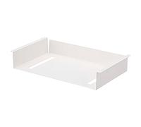 Yamazaki Mensola sottotavolo Tower in acciaio verniciato bianco