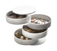 YAMAZAKI Portagioie Tower ABS Bianco Taglia Unica