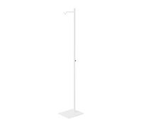 Yamazaki Tower 4514 - Supporto per lanterna, regolabile, in acciaio/polipropilene, design minimalista, colore: bianco