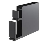 YAMAZAKI Tower Porta Condimenti Scorrevole a 2 Livelli per Spezie
