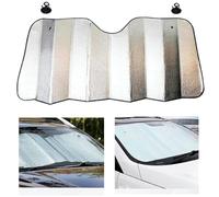 YAMCINWRT Parasole per Parabrezza per Auto, per Renault Clio V Life/Zen/Intens/R.S. Line/Business 2019-2024 2025 2026 Protezione Antipolvere per Copertura Parabrezza per Protezione Solare Visiera