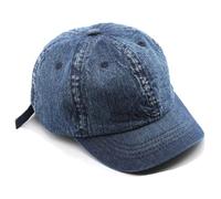 YAMEE Cappello Baseball Donna a Tesa Corta Traspirante,Cappellino da Baseball Uomo Denim Regolabile,Berretto Unisex Protezione Solare Classico,Cappelli Uomo con Visiera Sportivo All'aperto Casuali