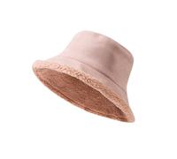 YAMEE Cappello Pescatore Donna Invernali Reversibile Calda Casuale,Cappello Donna Invernale Elegante,Cappello da Pescatore Donna in Morbida Pelle Scamosciata,Cappello Pescatore Uomo Antivento