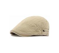 YAMEE Coppola Uomo in Velluto a Coste,Cappello retrò Unisex Regolabile,Cappello Basco Uomo Classico,Berretto Piatto Elegante per Sportivo Outdoor