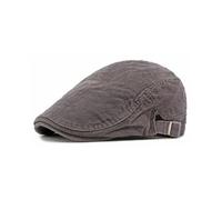 YAMEE Coppola Uomo in Velluto a Coste,Cappello retrò Unisex Regolabile,Cappello Basco Uomo Classico,Berretto Piatto Elegante per Sportivo Outdoor