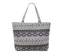 YAMEIZE Borsa Donna Grande Tracolla Borsa di Tela Casual Per PC Boemia Borsa Tracolla Tote Bag Borsa Da Lavoro Tote Bag Per Shopping Viaggi Scuola