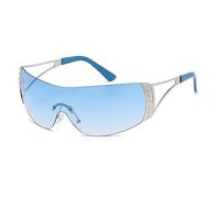 YAMEIZE Occhiali da sole Wraparound Trendy Senza Montatura - Y2K per Donne Uomo Occhiali Wrap Around di Oversized alla Moda per la Guida e lo Shopping all'aperto