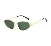 YAMEIZE Retrò Occhiali da Sole Ovale per Donna e Uomo Vintage Piccoli Occhiali da Sole Montatura Metallo Stretti Anni '90 Occhiali Irregolari Protezione UV400