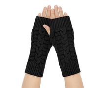YAMEIZE Y2K Senza Dita Fingerless a Maglia Guanti per - Donna Uomo Autunno Inverno a Maglia Guanti di Guida All'aperto