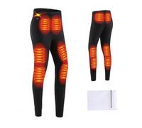 YAMNYSS Pantaloni Riscaldati per Esterni con 3 modalità di Livello Biancheria Intima Termica Riscaldata Leggings Riscaldanti Elettrici A 12 Zone per Uomo E Donna,Women,M