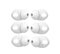 Yamobi 3 Paia di Copri Auricolari di Ricambio per Airpods 4 con Foro per Riduzione del Rumore, Tre Paia di Tips in Silicone nel Set, Auricolari in Silicone Ultra-Sottile per Airpods 4