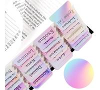 Yamobi 75 registri biblici tedeschi, linguette indice della Bibbia, facili da navigare, regali cristiani per donne, marcatore biblico, registro per libri biblici