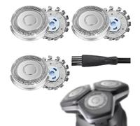 Yamobi Testina di Ricambio per Rasoi SH71, 3 Pezzi Testina Rasoio per Serie 7000 (S7XXX) S5531, S5532, S5535, S7731, S7735, S8050, Lame di Ricambio con Spazzola di Pulizia